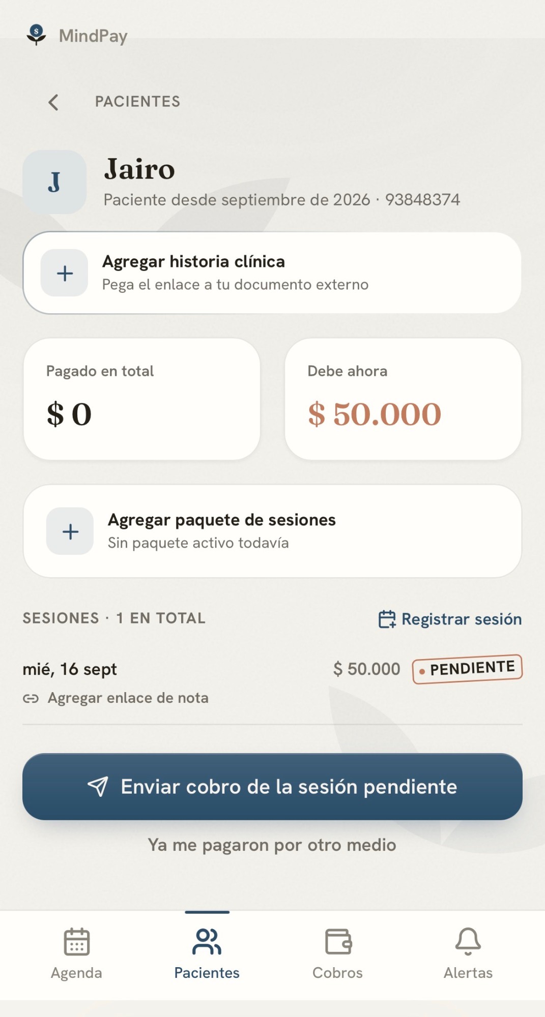 Cobra por Mercado Pago en un toque
